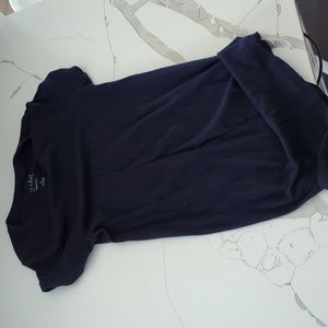 Navy blue maternity tshirt